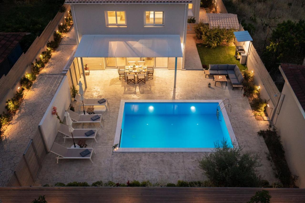 Grappolo Lefkada Villas - Vilana Ideal For Families And Small Groups Apolpaina Exteriér fotografie