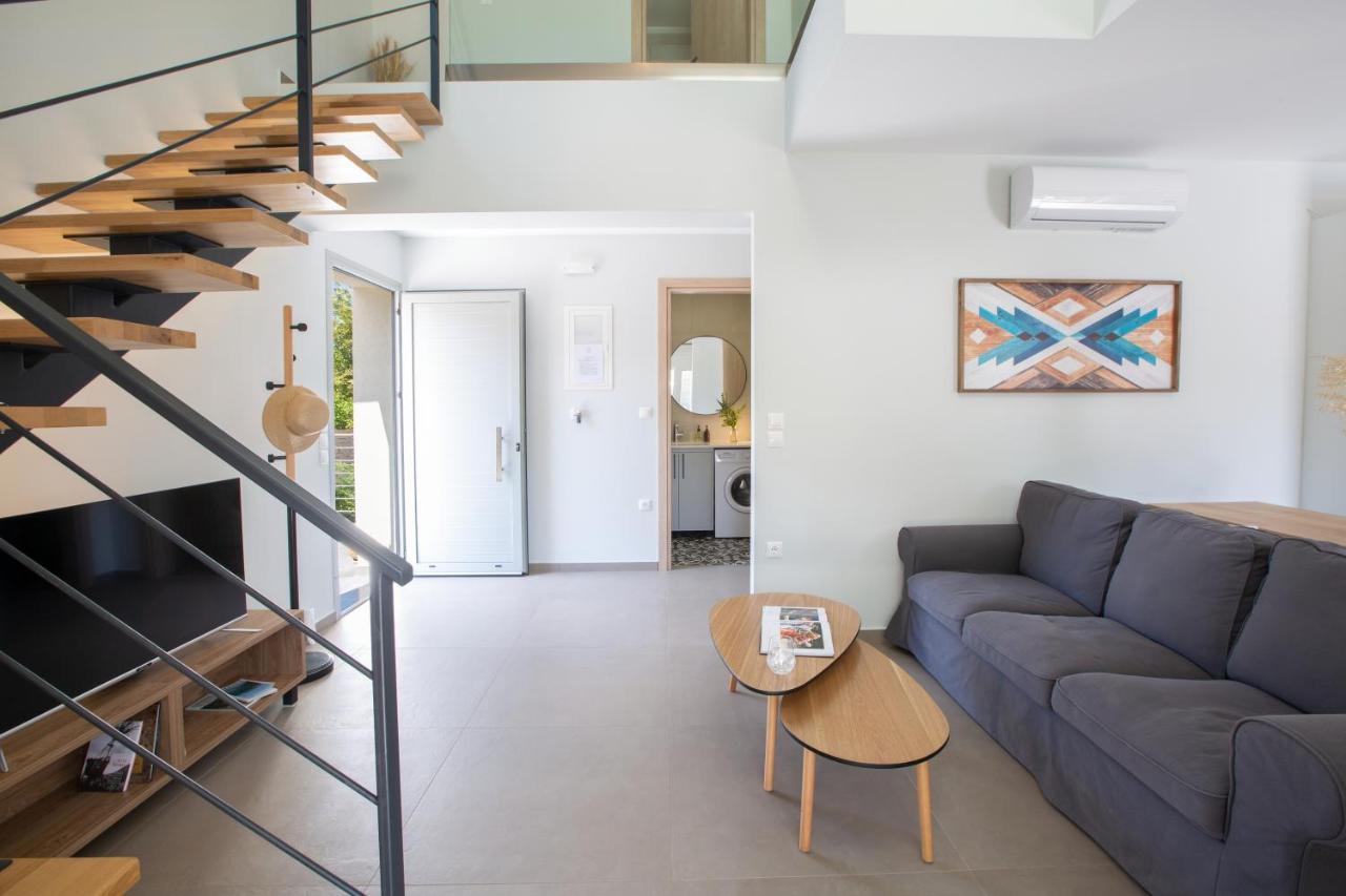 Grappolo Lefkada Villas - Vilana Ideal For Families And Small Groups Apolpaina Exteriér fotografie