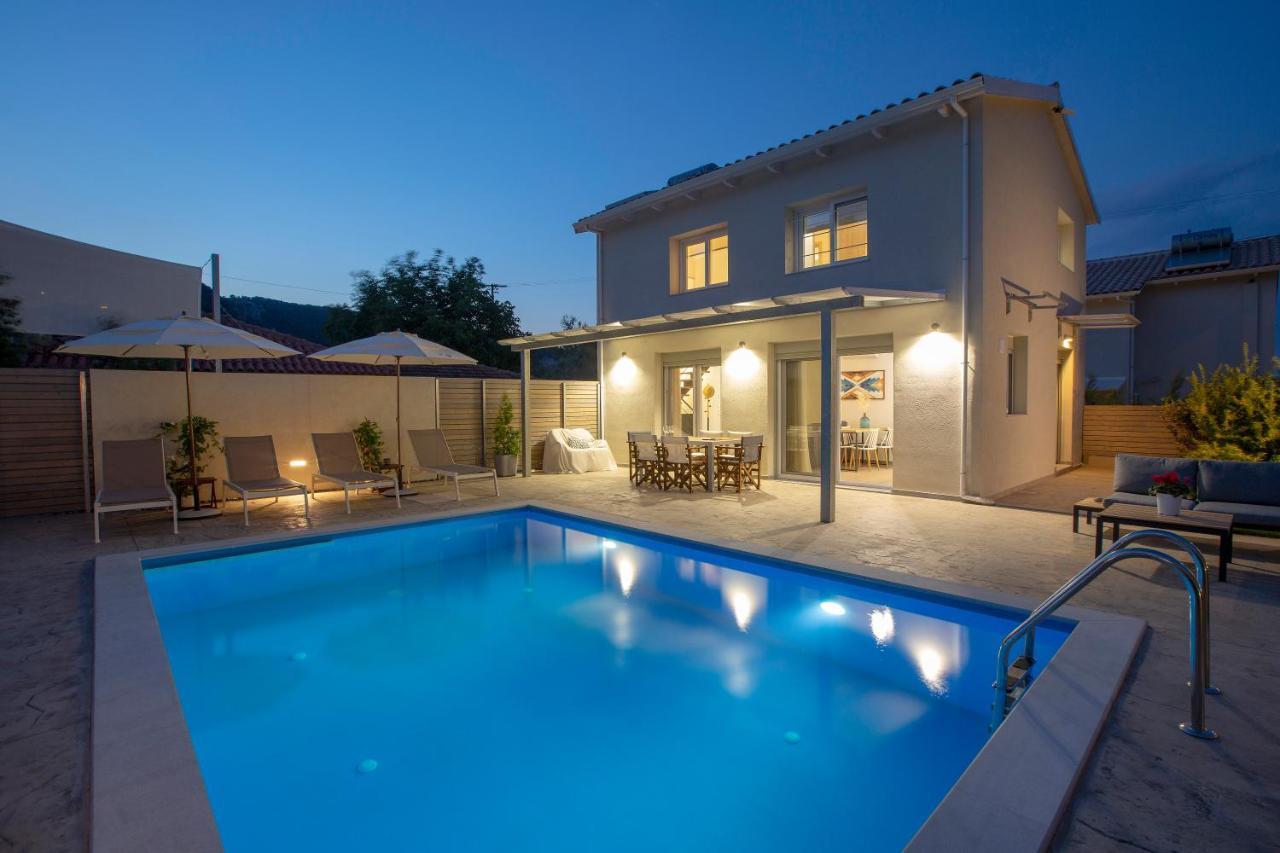 Grappolo Lefkada Villas - Vilana Ideal For Families And Small Groups Apolpaina Exteriér fotografie